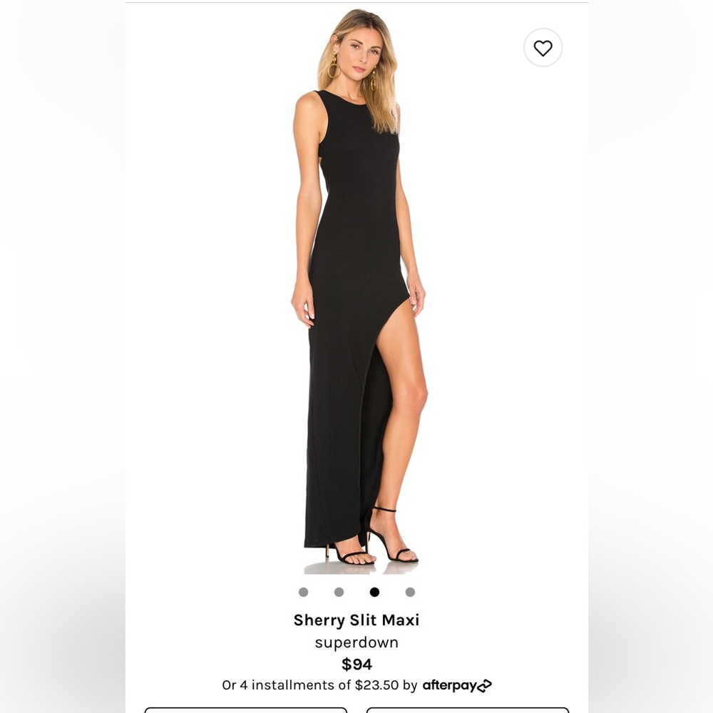 Sherry Slit Maxi Dress by superdown